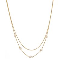 Necklace Marcello Pane Woman in Silver CLME 009